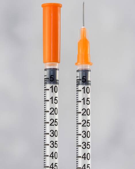 Peptide Syringe For Research 1ml (30g x 8mm)